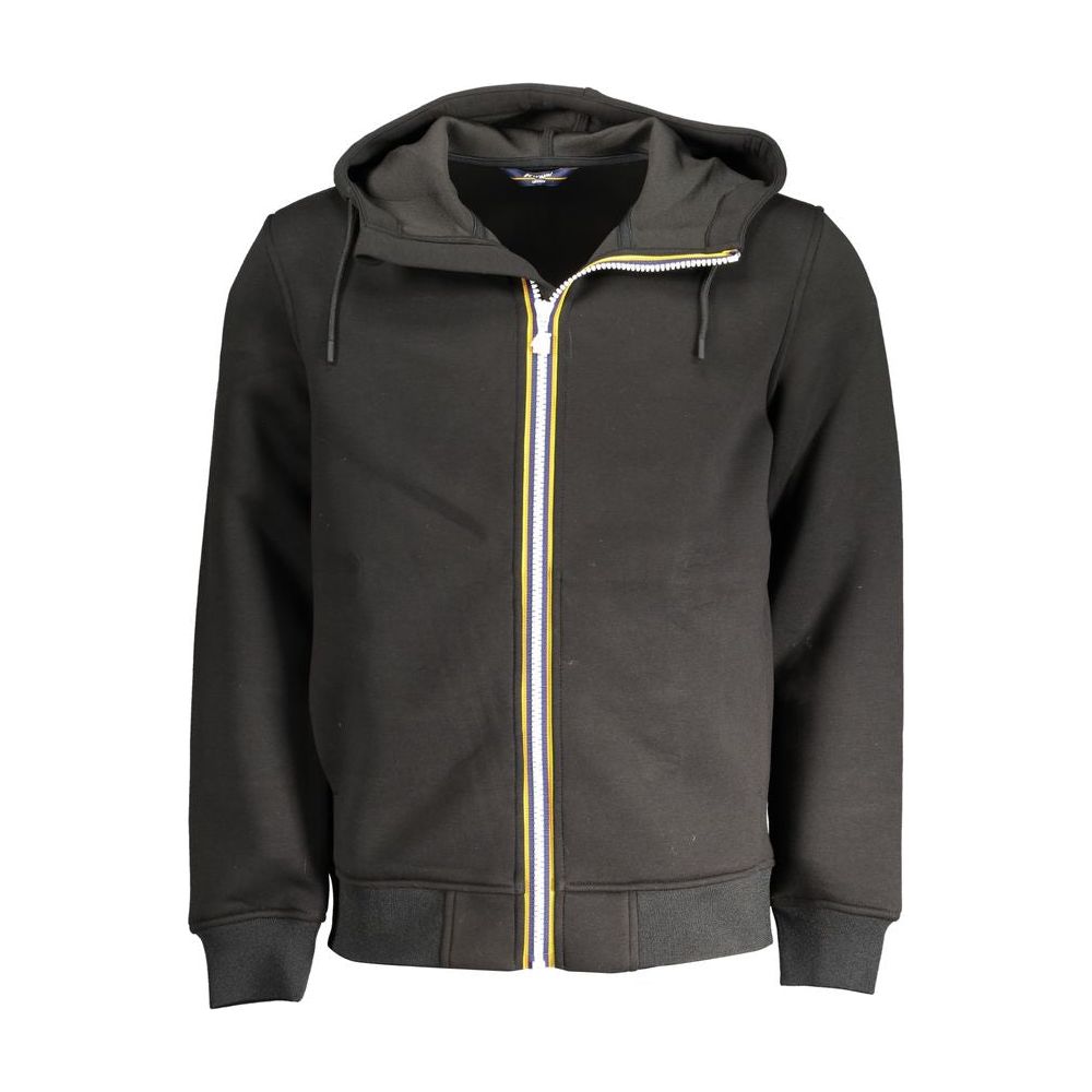 K-WAY Black Polyester Jacket K-WAY