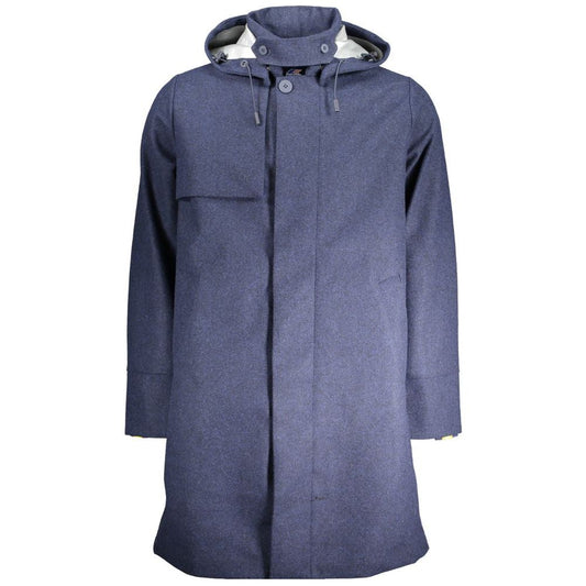 K-WAY Blue Polyester Jacket