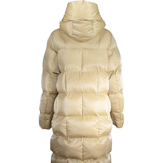 K-WAY Beige Polyester Jackets & Coat K-WAY