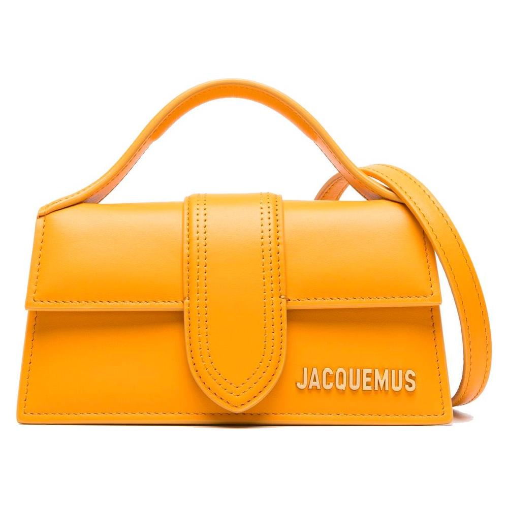 Jacquemus Yellow Leather Crossbody Bag Jacquemus