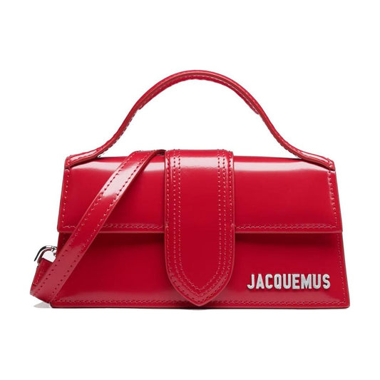 Jacquemus Red Leather Small Crossbody Bag Jacquemus