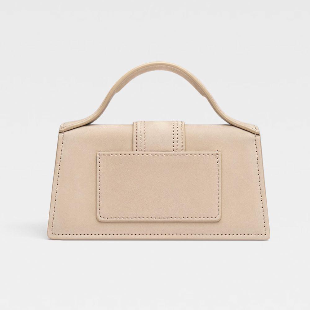 Jacquemus Beige Leather Crossbody Bag Jacquemus