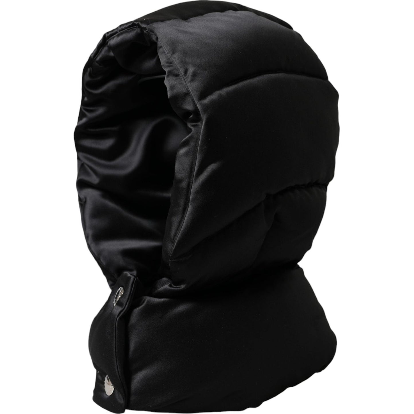 Dolce & Gabbana Black Polyester Whole Head Wrap Hat Dolce & Gabbana