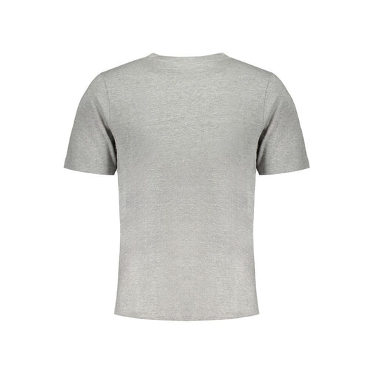 Kappa Gray Cotton T-Shirt Kappa