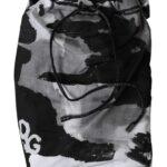 Dolce & Gabbana Multicolor Camouflage DG Logo Beachwear Shorts Swimwear Dolce & Gabbana