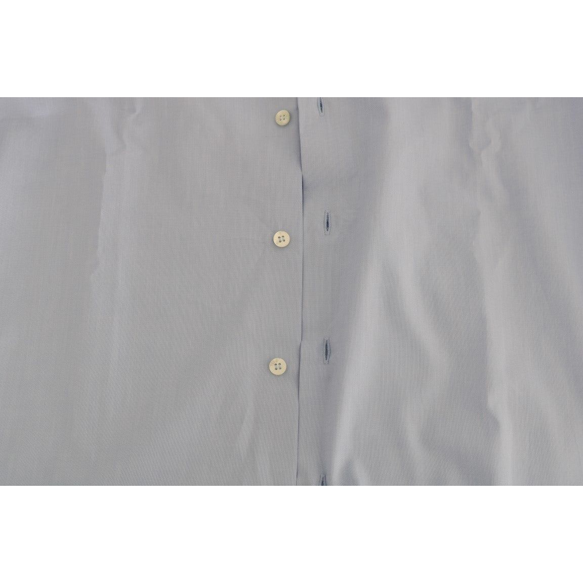 Cavalli Light Blue Cotton Dress Shirt Cavalli