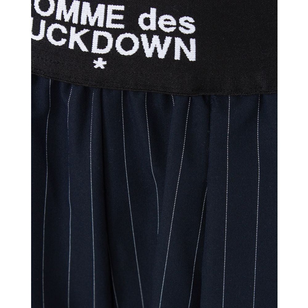 Comme Des Fuckdown Blue Polyester Jeans & Pant Comme Des Fuckdown