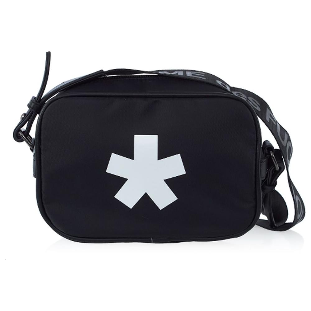 Comme Des Fuckdown Black Polyester Crossbody Bag