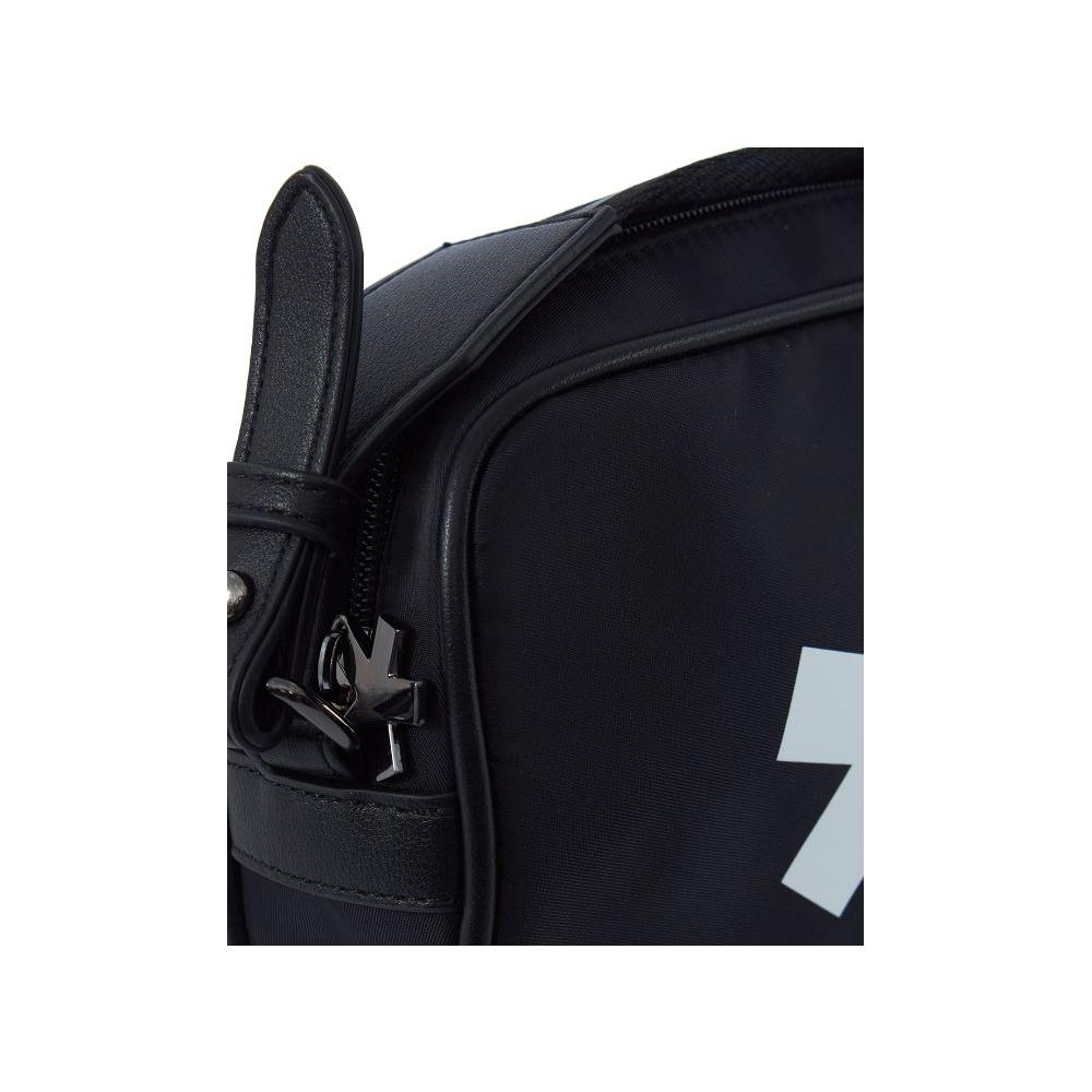 Comme Des Fuckdown Black Polyester Crossbody Bag