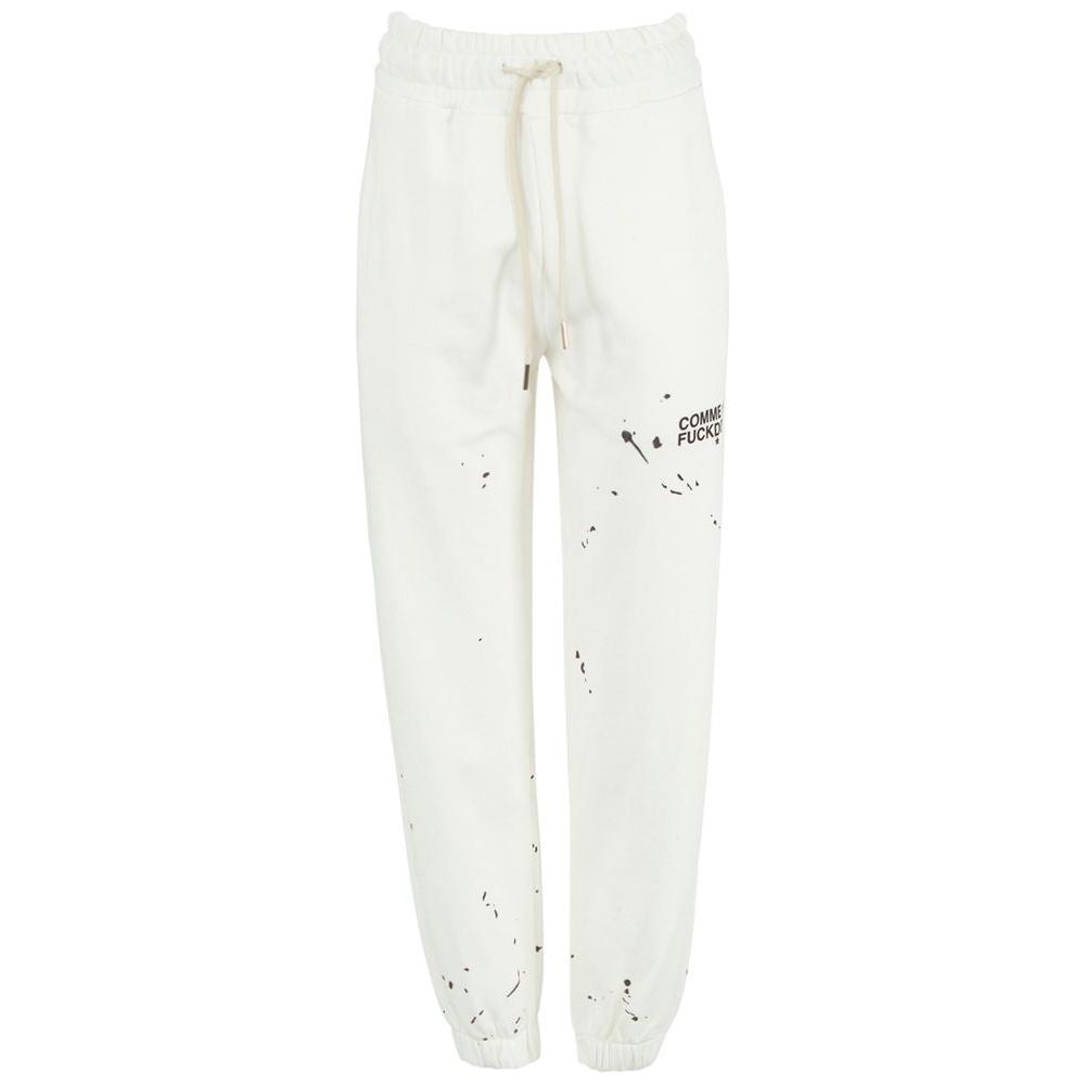 Comme Des Fuckdown White Cotton Jeans & Pant Comme Des Fuckdown