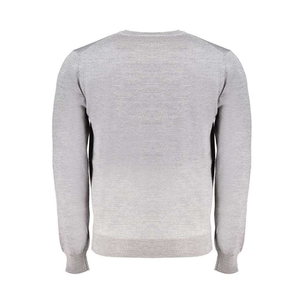 Harmont & Blaine Gray Wool Sweater Harmont & Blaine