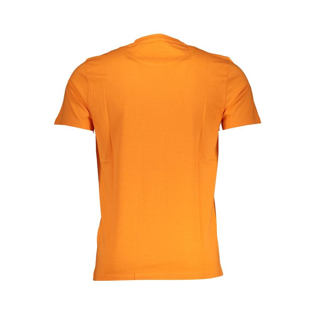 Harmont & Blaine Orange Cotton T-Shirt Harmont & Blaine