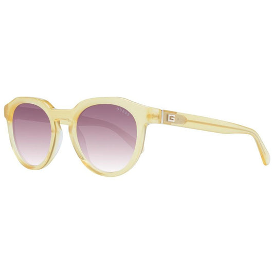 Guess Yellow Men Sunglasses