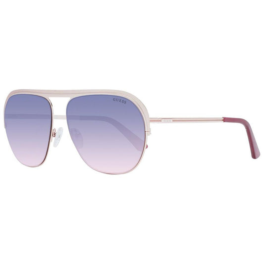 Guess Rose Gold Unisex Sunglasses Guess