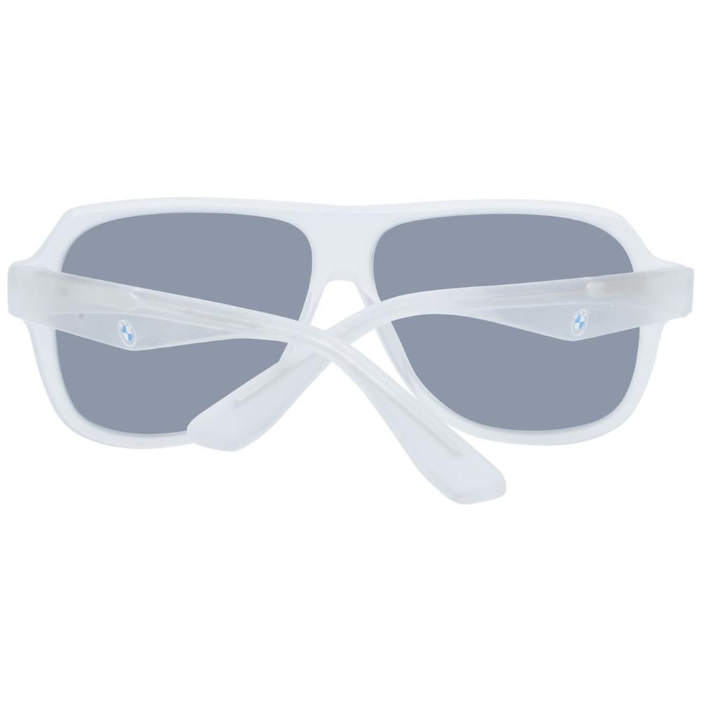 BMW White Men Sunglasses BMW