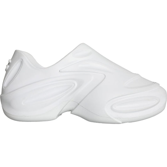 Dolce & Gabbana White Foiled Rubber Toy Low Top Sneakers Shoes Dolce & Gabbana