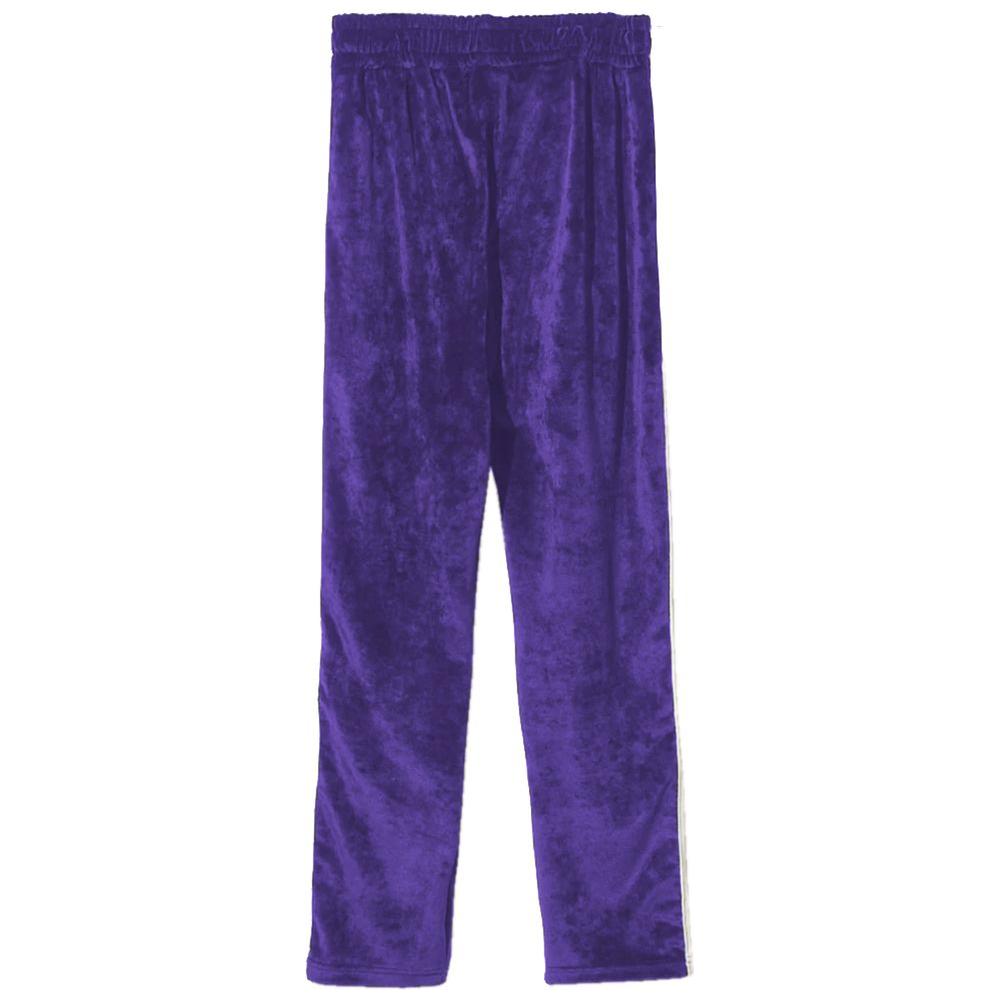 Comme Des Fuckdown Purple Polyester Jeans & Pant Comme Des Fuckdown