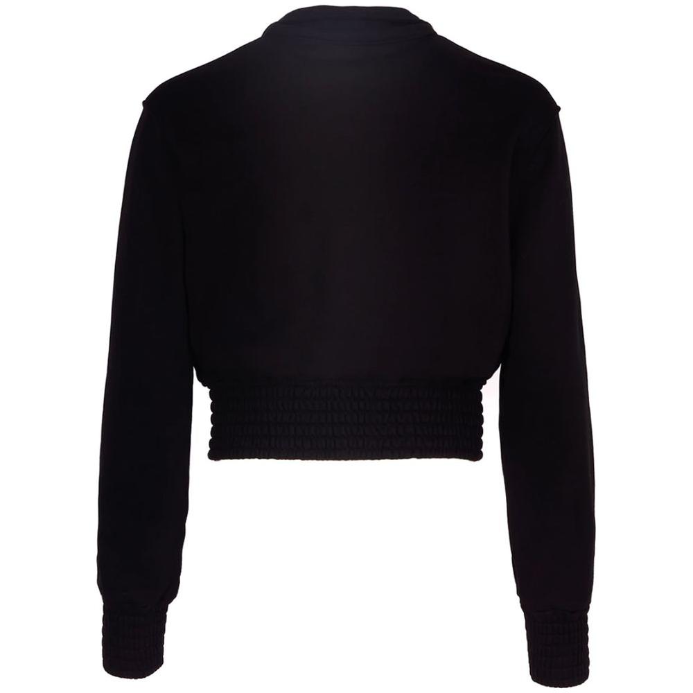 Comme Des Fuckdown Black Cotton Sweater Comme Des Fuckdown