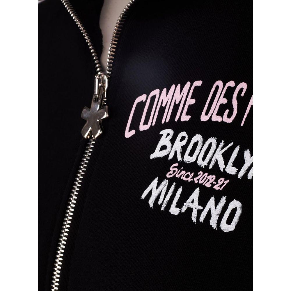 Comme Des Fuckdown Black Cotton Sweater Comme Des Fuckdown