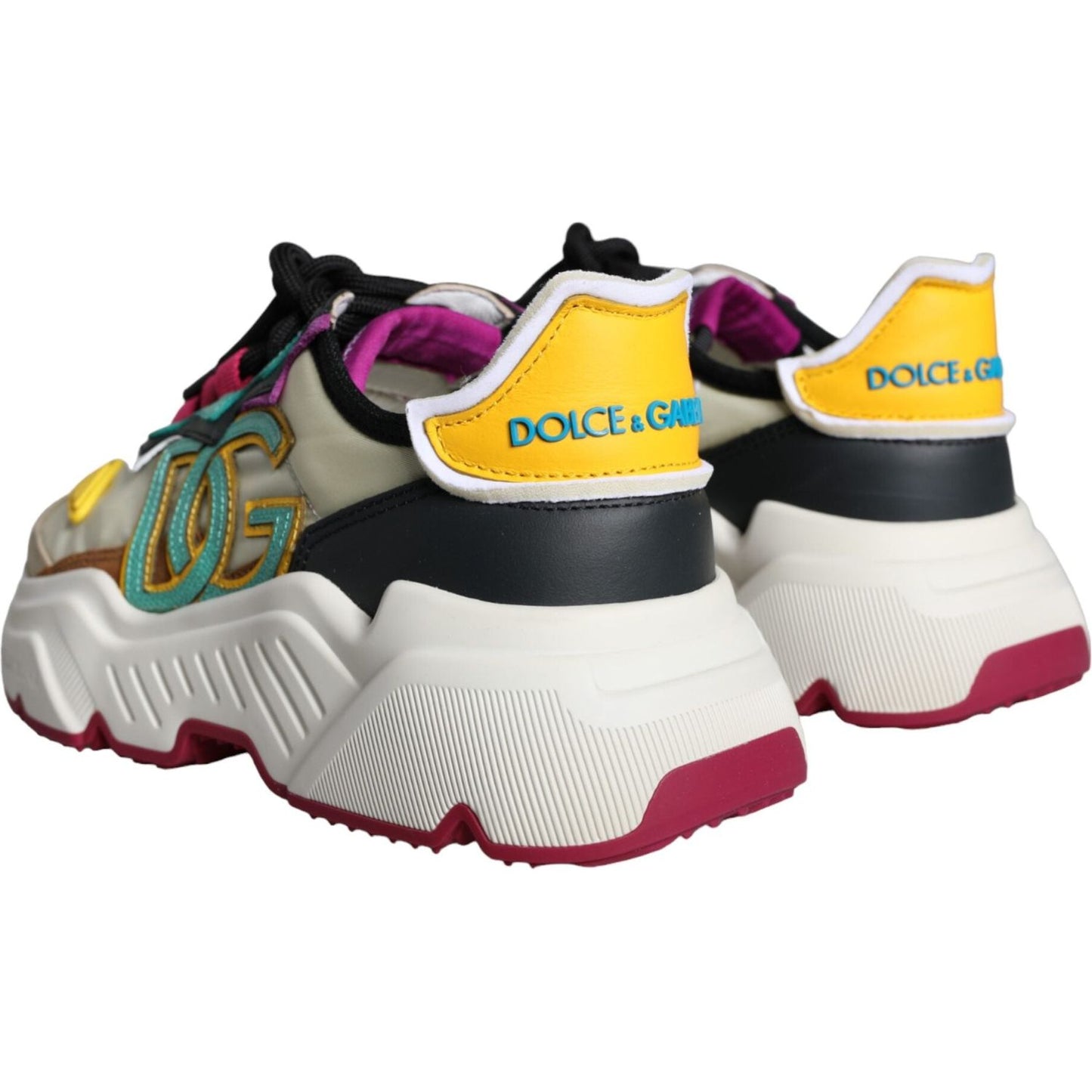 Dolce & Gabbana Multicolor DAYMASTER Low Top Sneakers Women Shoes Dolce & Gabbana