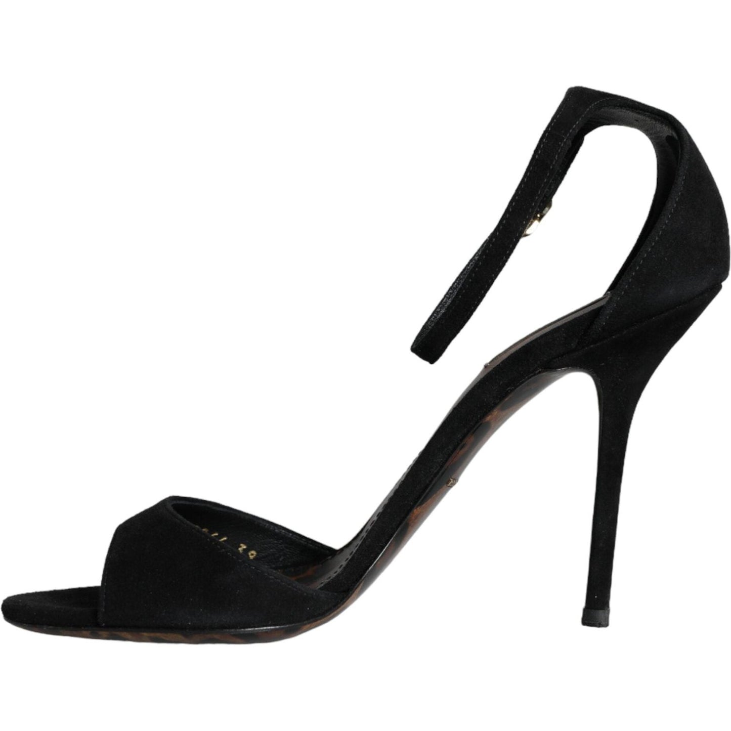 Dolce & Gabbana Black KEIRA Heels Ankle Strap Sandals Shoes Dolce & Gabbana