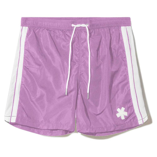 Comme Des Fuckdown Purple Polyester Men's Swim Trunk Comme Des Fuckdown