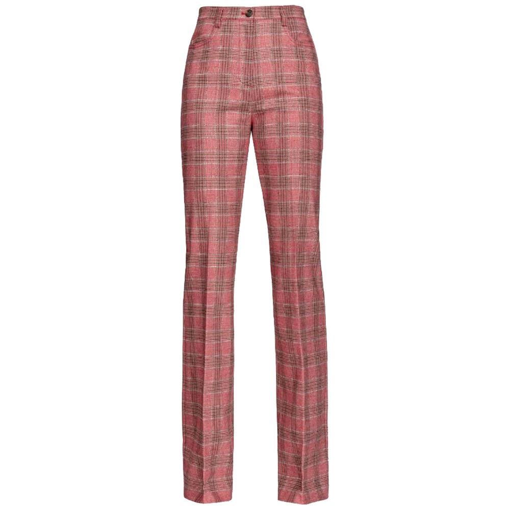 PINKO Red Polyester Jeans & Pant PINKO