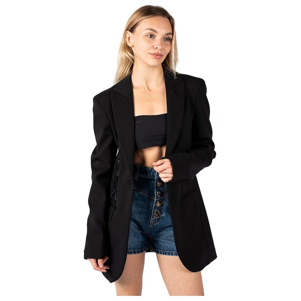 PINKO Black Viscose Suits & Blazer PINKO