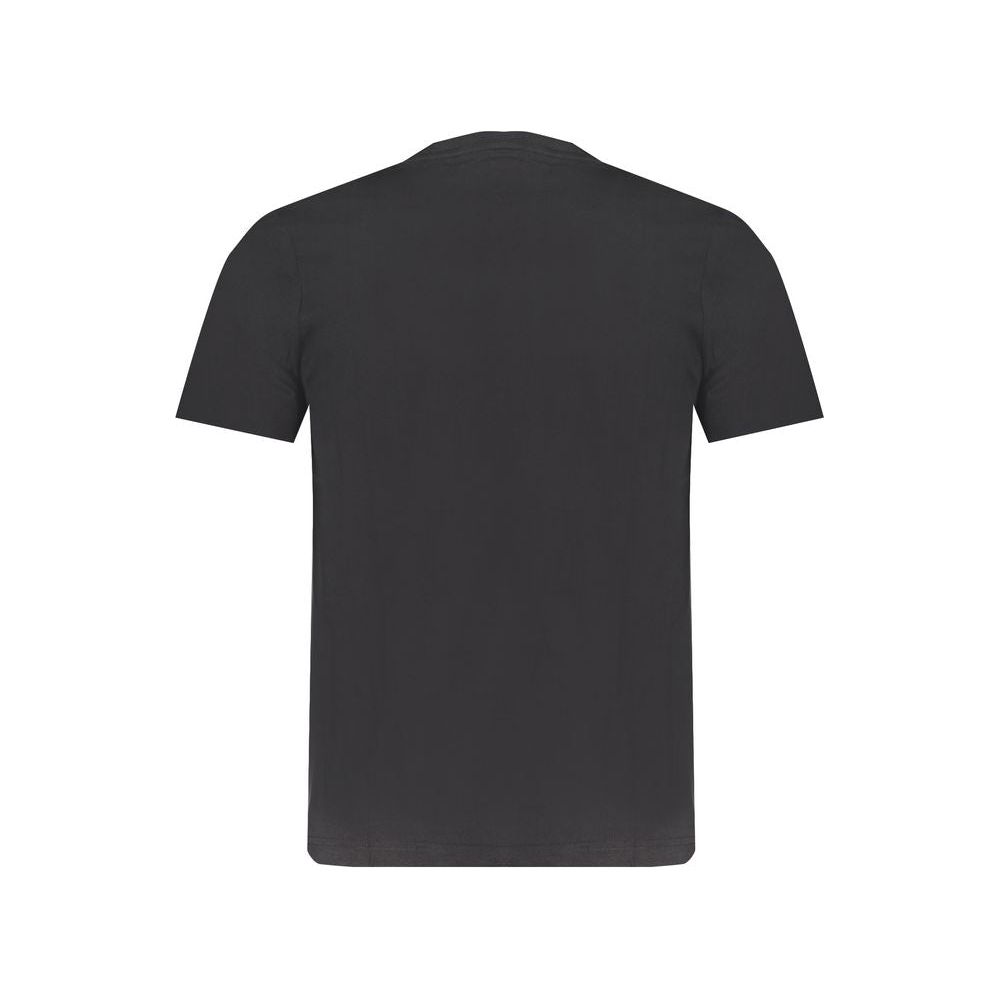 Kappa Black Cotton T-Shirt Kappa