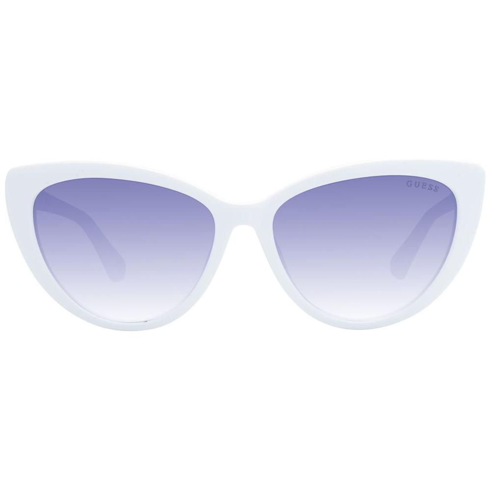 Guess White Unisex Sunglasses Guess