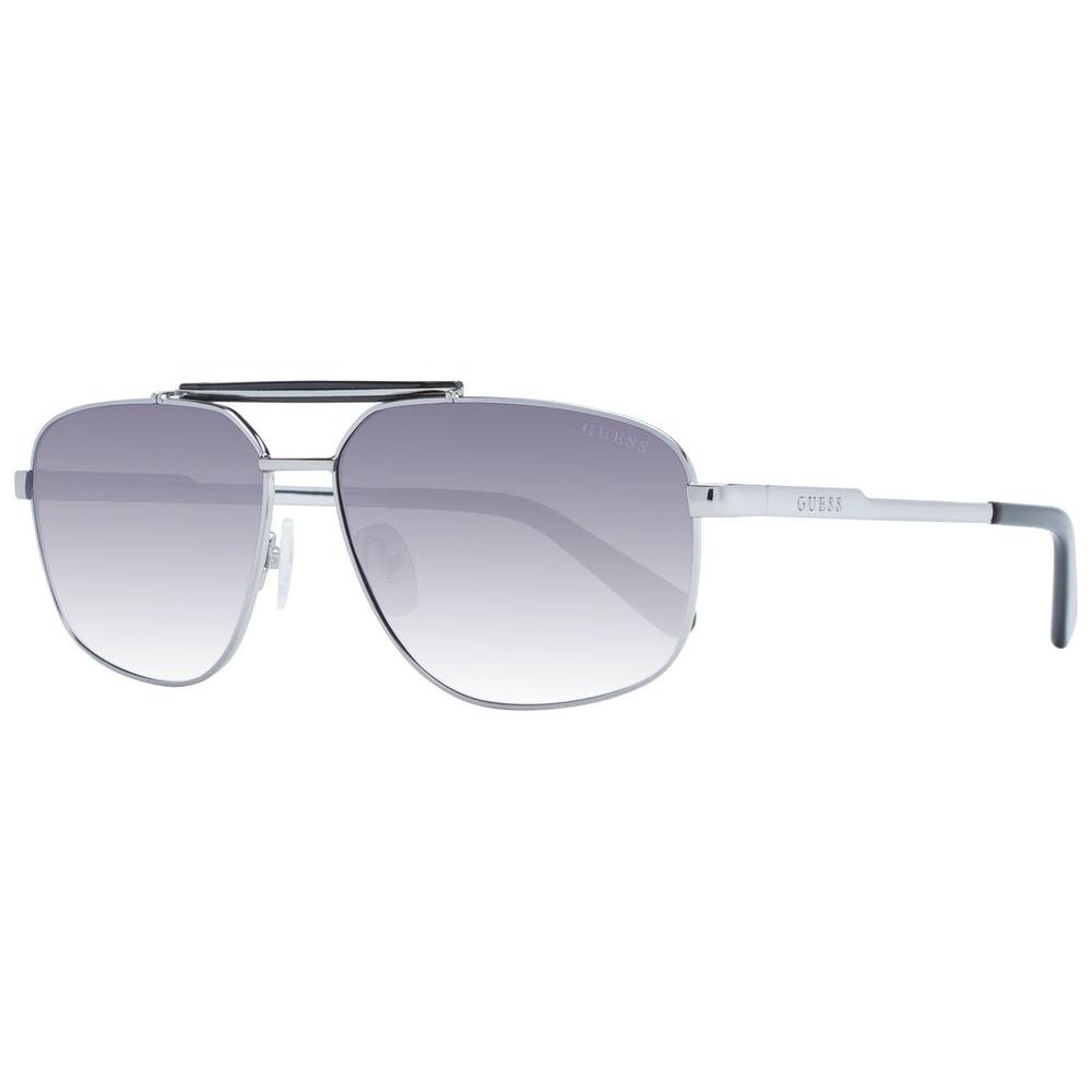 Guess Silver Men Sunglasses Guess