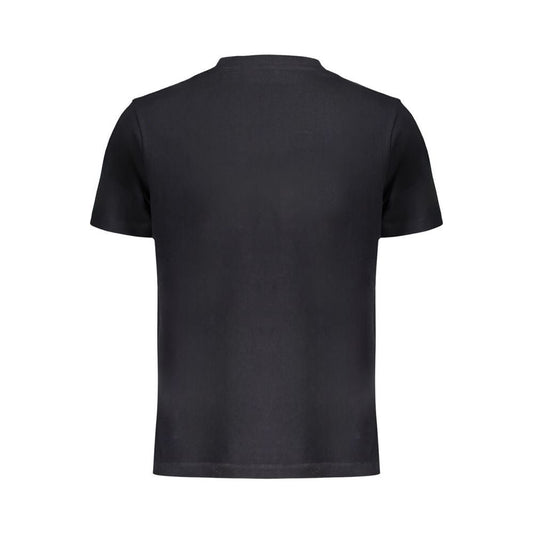 Napapijri Black Cotton T-Shirt Napapijri