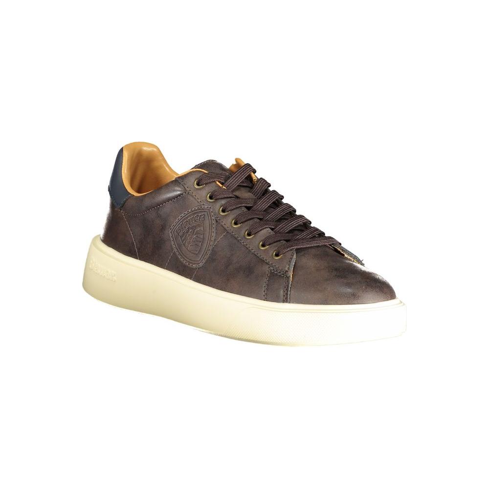 Blauer Brown Polyester Sneaker Blauer