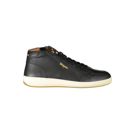 Blauer Black Polyester Sneaker Blauer