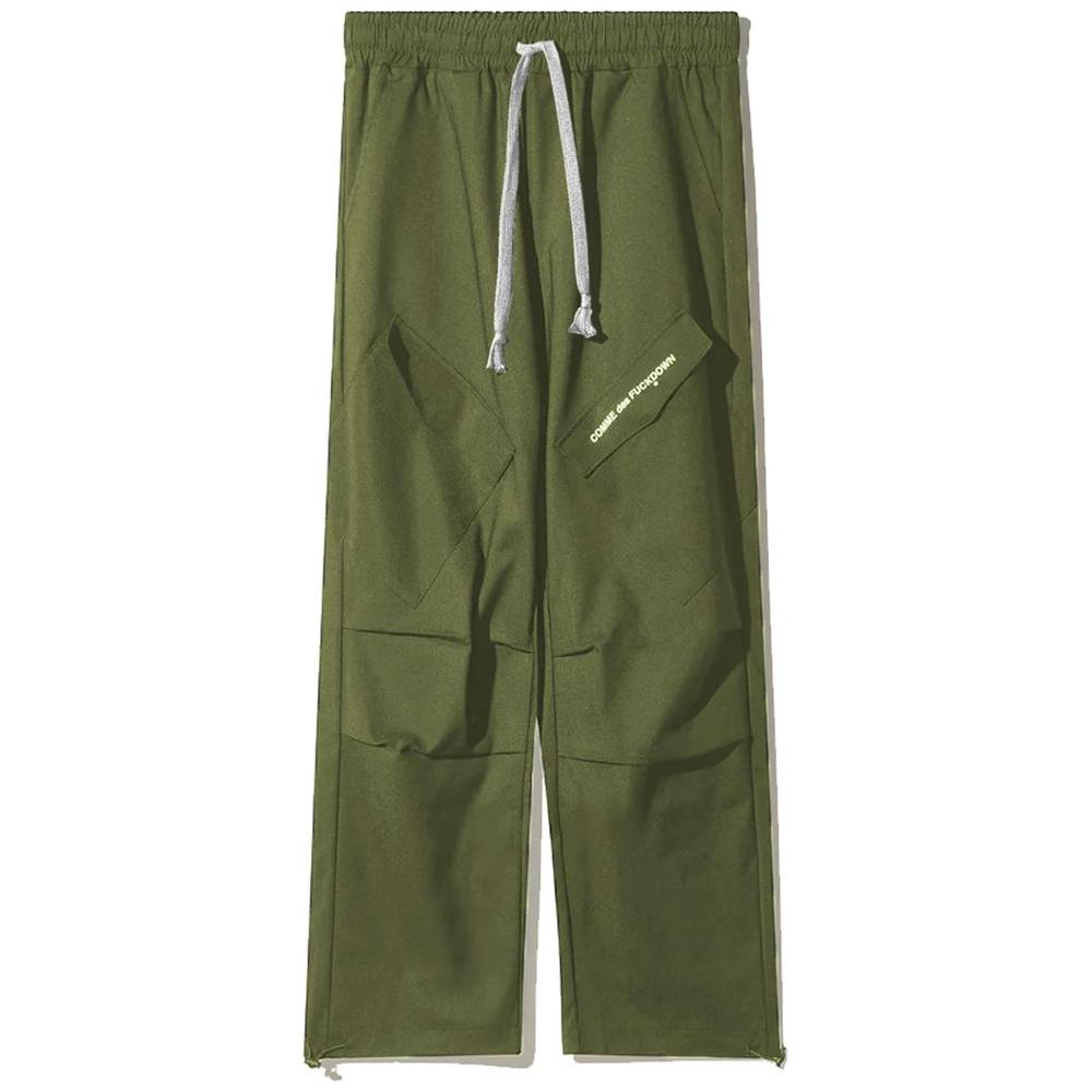 Comme Des Fuckdown Green Cotton Jeans & Pant Comme Des Fuckdown