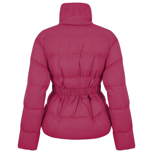 PINKO Fuchsia Nylon Jackets & Coat PINKO