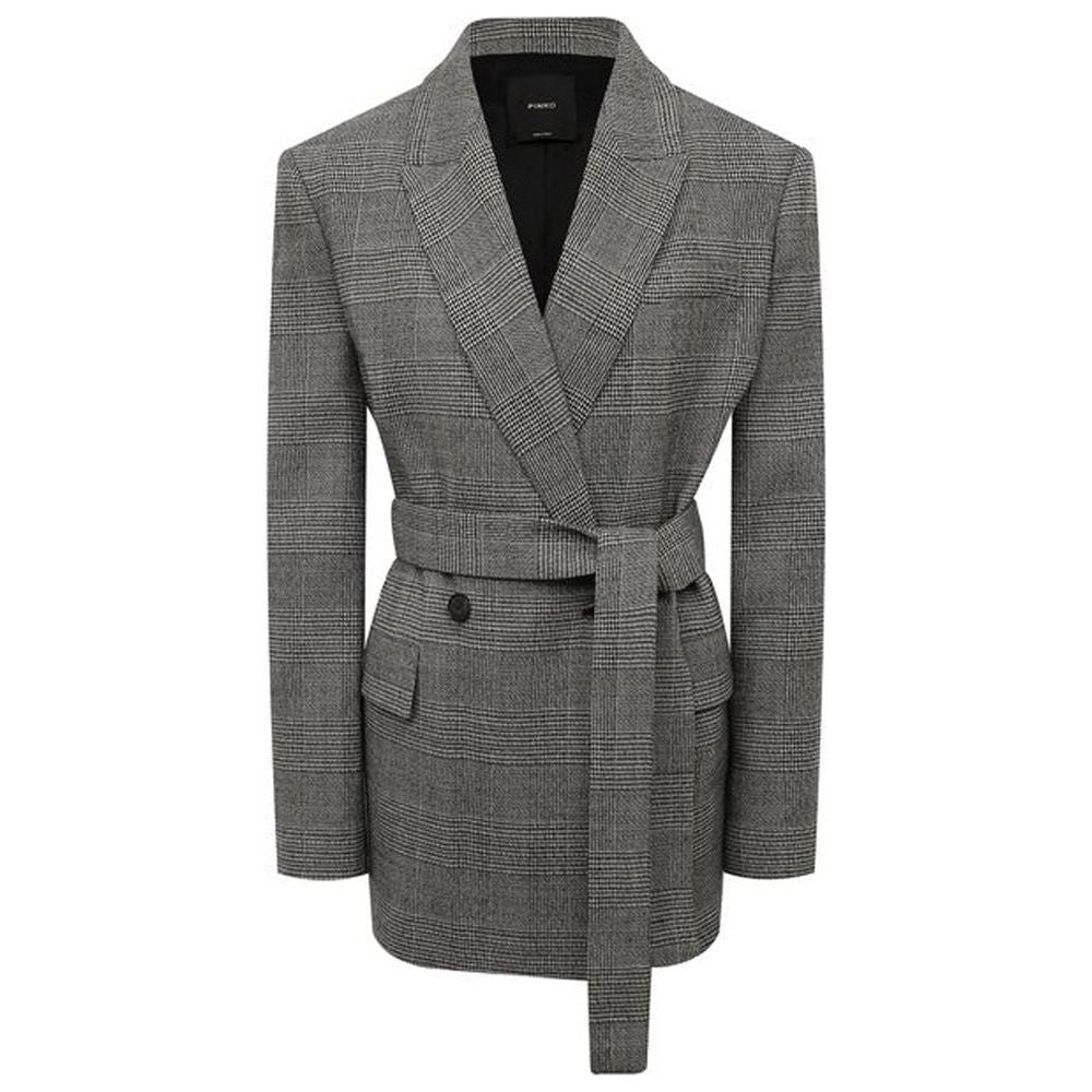 PINKO Black Wool Suits & Blazer PINKO