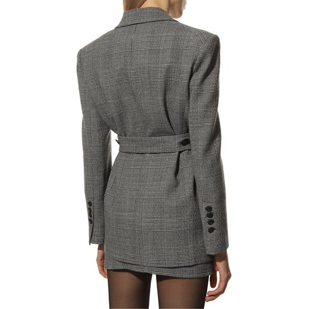 PINKO Black Wool Suits & Blazer PINKO