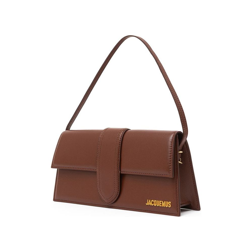 Jacquemus Brown Leather Shoulder Bag Jacquemus