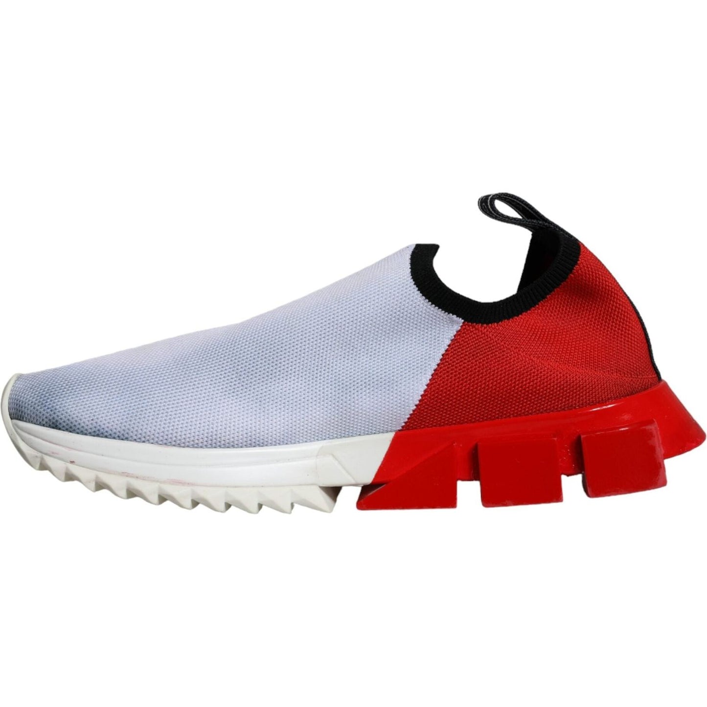 Dolce & Gabbana Red White Logo Sorrento Sneakers Shoes Dolce & Gabbana