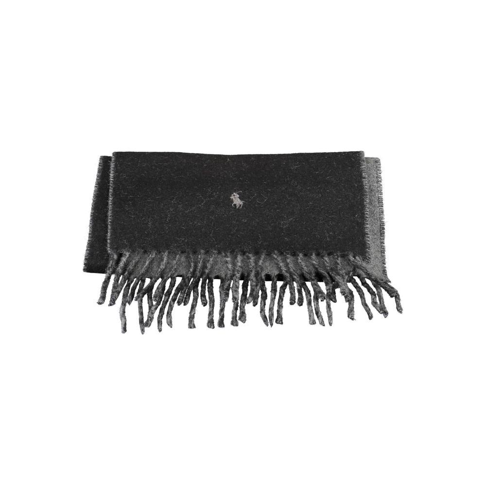 Ralph Lauren Black Nylon Scarf Ralph Lauren