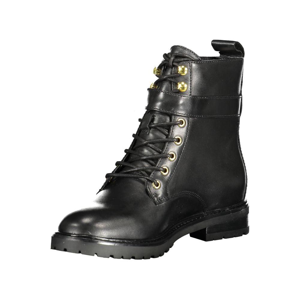 Ralph Lauren Black Polyester Boot Ralph Lauren