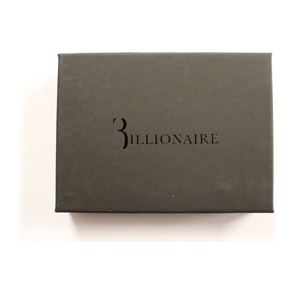 Billionaire Italian Couture Elegant Blue Leather Men's Wallet Wallet Billionaire Italian Couture