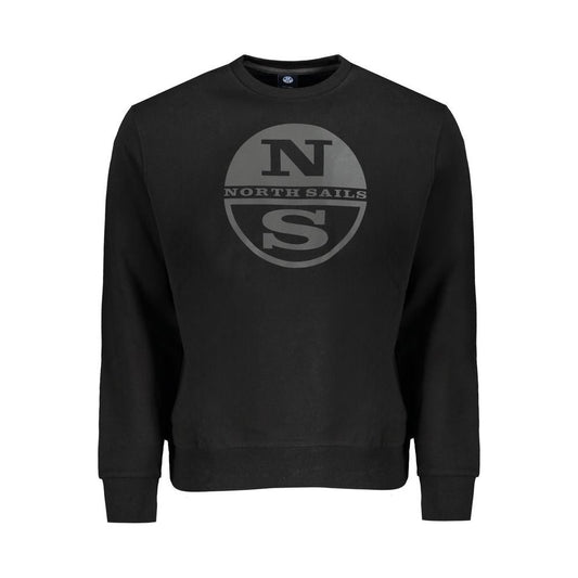 North Sails Black Cotton Sweater