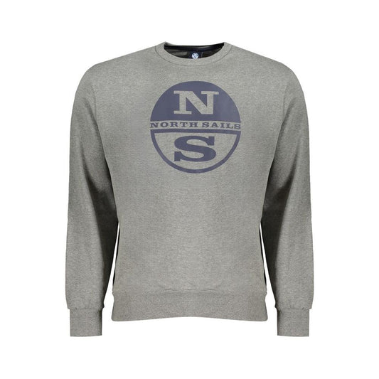 North Sails Gray Cotton Sweater