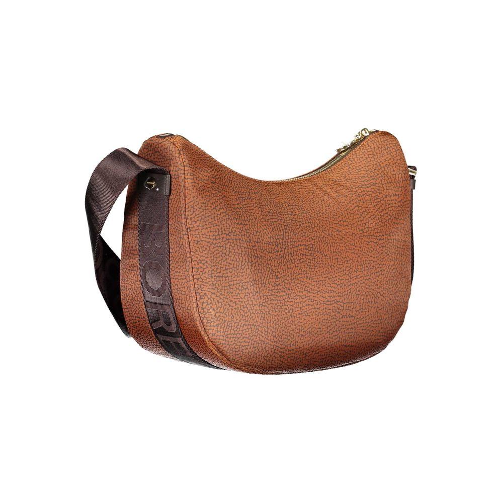 Borbonese Brown Polyester Handbag