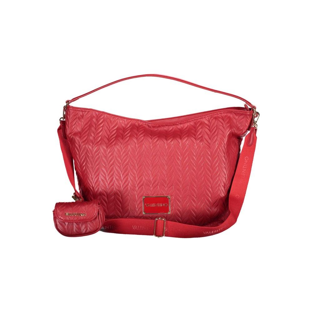 Valentino Bags Red Polyethylene Handbag