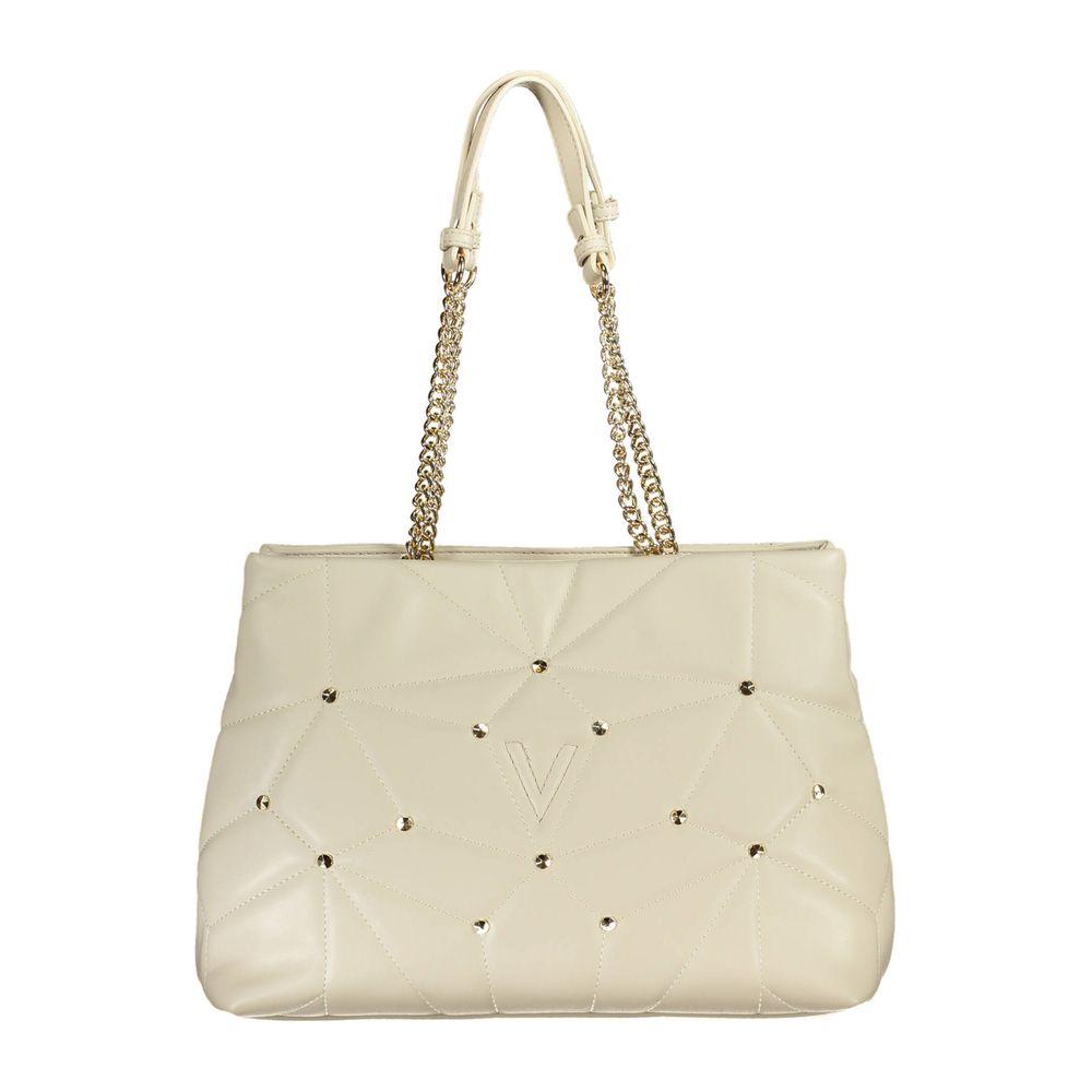 Valentino Bags Beige Polyethylene Handbag