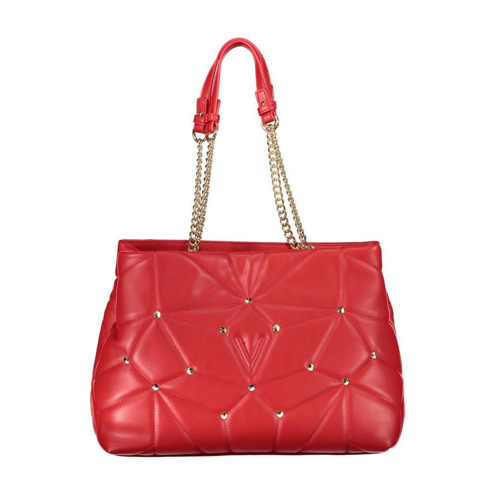 Valentino Bags Red Polyethylene Handbag