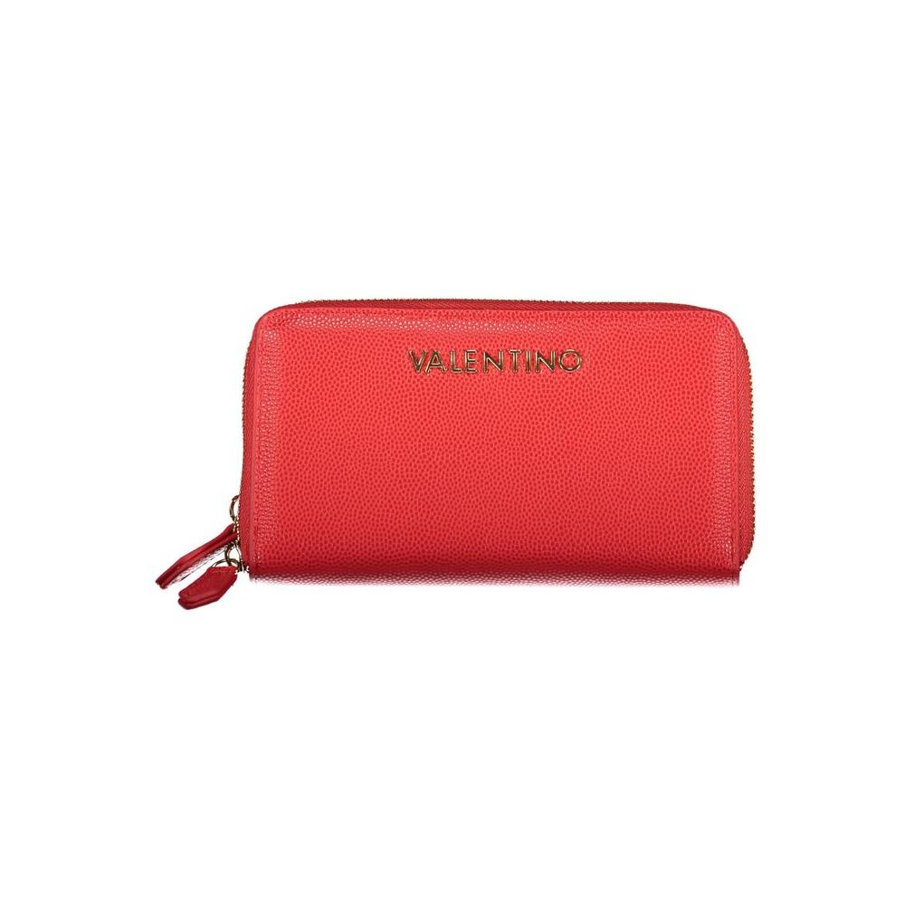 Valentino Bags Red Polyethylene Wallet